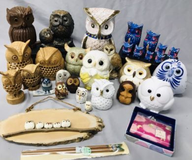 生前整理で大量のフクロウの置物も売れます！買取金額と詳細 | お得な